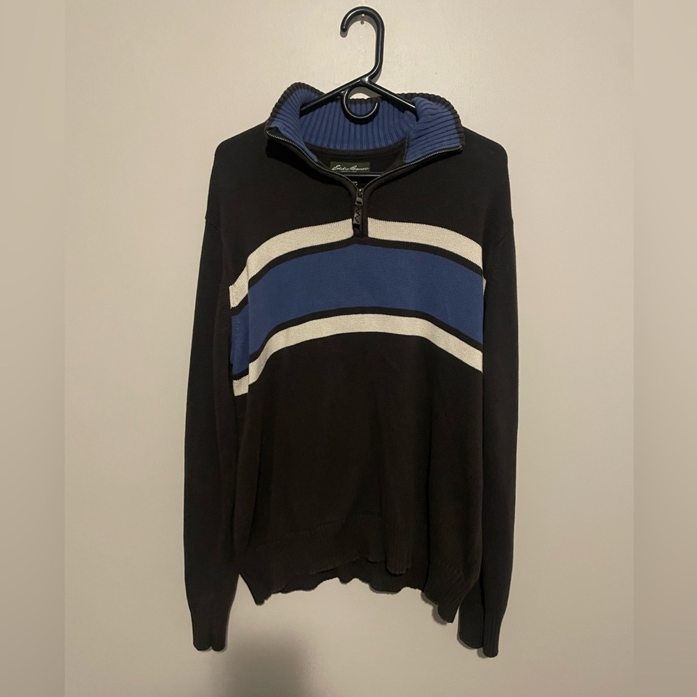 Men’s VTG Eddie Bauer Quarter-Zip Pullover